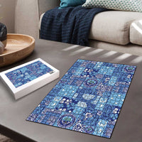 Federated States of Micronesia Merry Christmas Puzzle Pacific Patchwork Xmas Vibes LT9 - Polynesian Pride