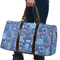 Federated States of Micronesia Merry Christmas Travel Bag Pacific Patchwork Xmas Vibes LT9 - Polynesian Pride