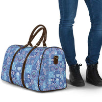 Federated States of Micronesia Merry Christmas Travel Bag Pacific Patchwork Xmas Vibes LT9 - Polynesian Pride