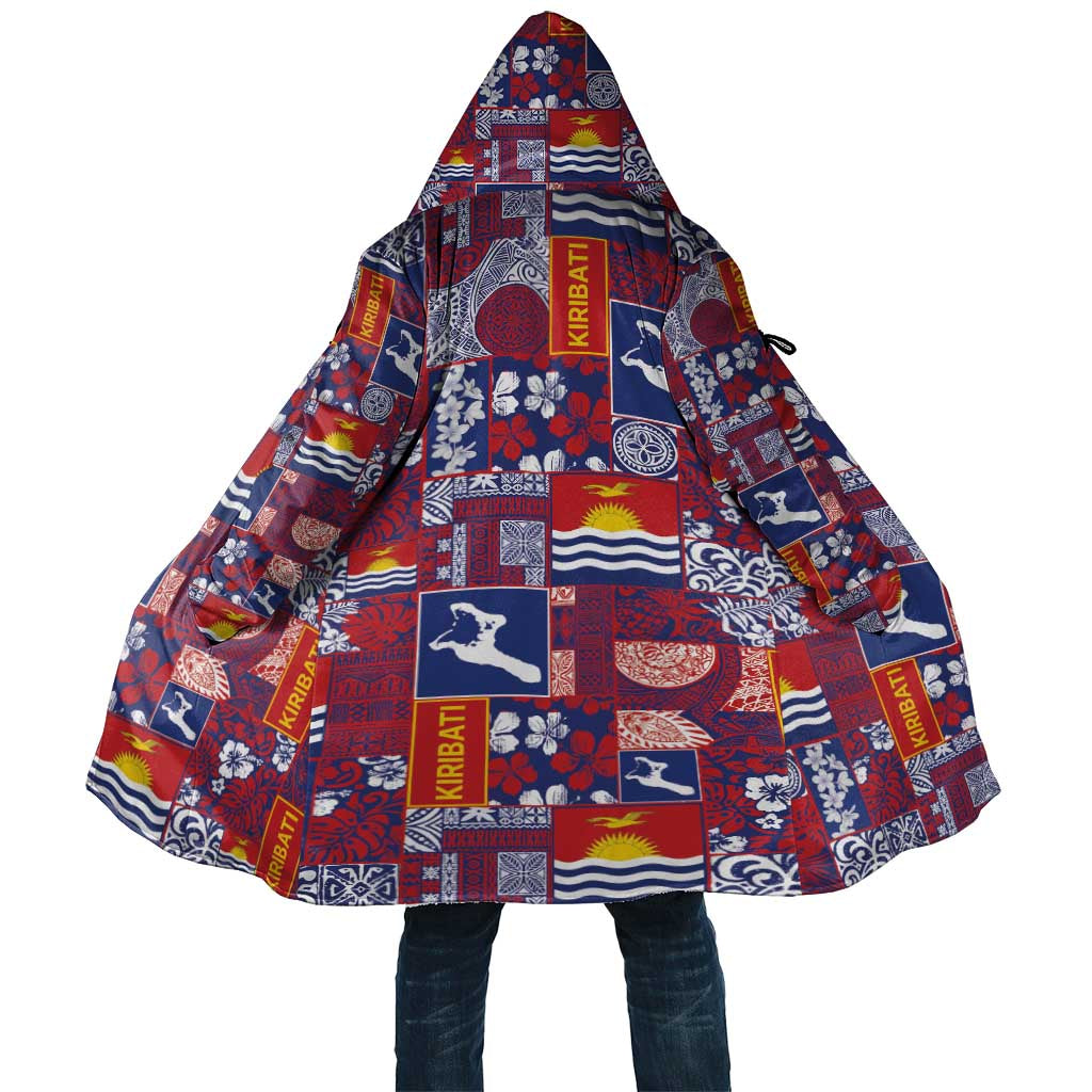 Kiribati Tekeraoi n te Kiritimati Cloak Pacific Patchwork Xmas Vibes LT9 Unisex Red - Polynesian Pride