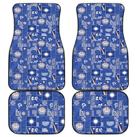 Marshall Islands Merry Christmas Car Mats Pacific Patchwork Xmas Vibes LT9 - Polynesian Pride