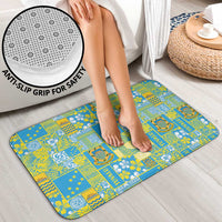 Tuvalu Manuia te Kilisimasi Bathroom Set Pacific Patchwork Xmas Vibes LT9 - Polynesian Pride