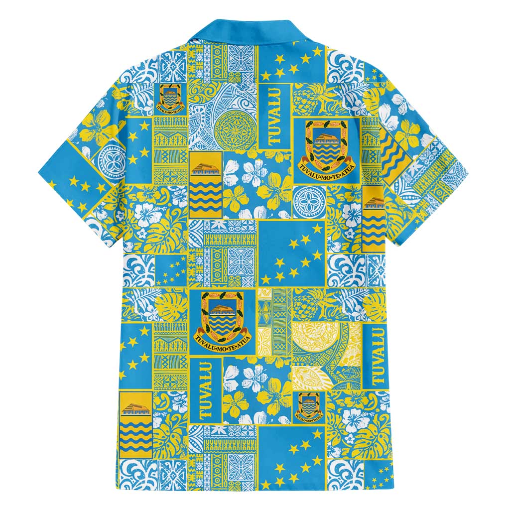 Tuvalu Manuia te Kilisimasi Hawaiian Shirt Pacific Patchwork Xmas Vibes LT9 - Polynesian Pride