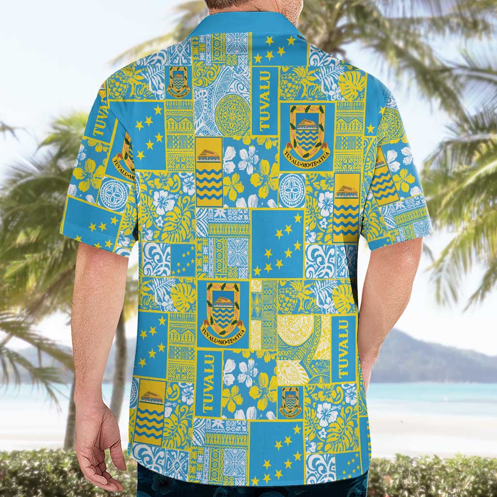 Tuvalu Manuia te Kilisimasi Hawaiian Shirt Pacific Patchwork Xmas Vibes LT9 - Polynesian Pride