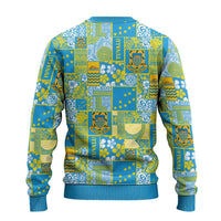 Tuvalu Manuia te Kilisimasi Ugly Christmas Sweater Pacific Patchwork Xmas Vibes LT9 - Polynesian Pride