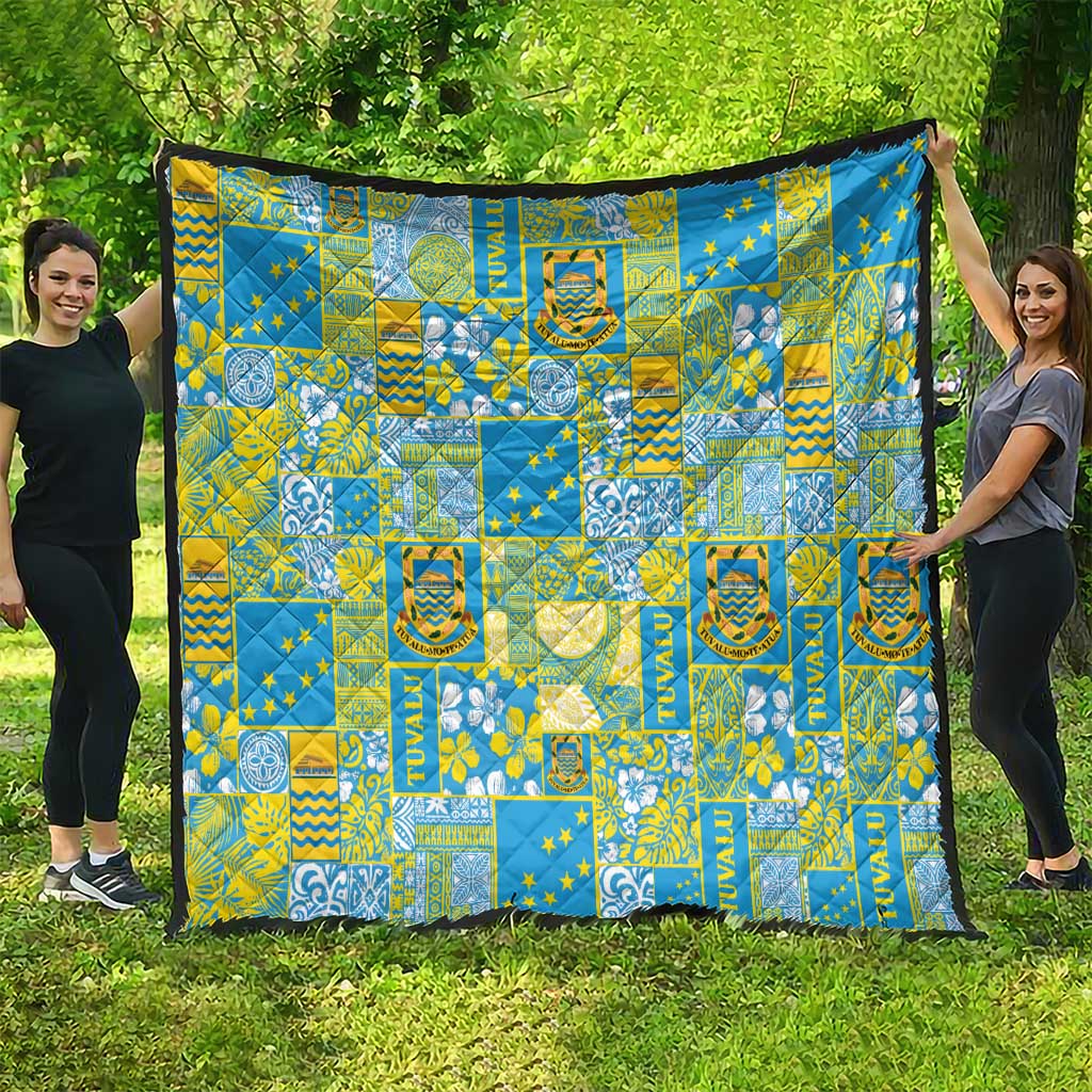 Tuvalu Manuia te Kilisimasi Quilt Pacific Patchwork Xmas Vibes LT9 - Polynesian Pride