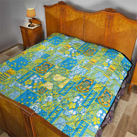 Tuvalu Manuia te Kilisimasi Quilt Pacific Patchwork Xmas Vibes LT9 - Polynesian Pride