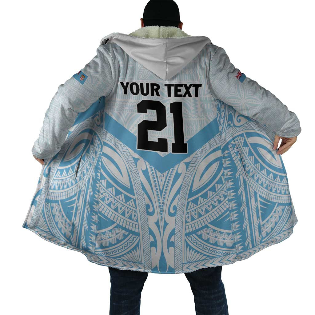 Fiji Football Custom Cloak Bula Boys Go Champions LT9 - Polynesian Pride