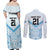 Fiji Football Custom Couples Matching Off Shoulder Maxi Dress and Long Sleeve Button Shirt Bula Boys Go Champions