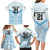 Fiji Football Custom Family Matching Long Sleeve Bodycon Dress and Hawaiian Shirt Bula Boys Go Champions