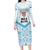 Fiji Football Custom Family Matching Long Sleeve Bodycon Dress and Hawaiian Shirt Bula Boys Go Champions