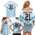 Fiji Football Custom Family Matching Off Shoulder Short Dress and Hawaiian Shirt Bula Boys Go Champions