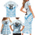 Fiji Football Custom Family Matching Short Sleeve Bodycon Dress and Hawaiian Shirt Bula Boys Go Champions