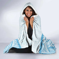 Fiji Football Custom Hooded Blanket Bula Boys Go Champions LT9 - Polynesian Pride