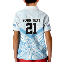 Fiji Football Custom Kid Polo Shirt Bula Boys Go Champions LT9 - Polynesian Pride