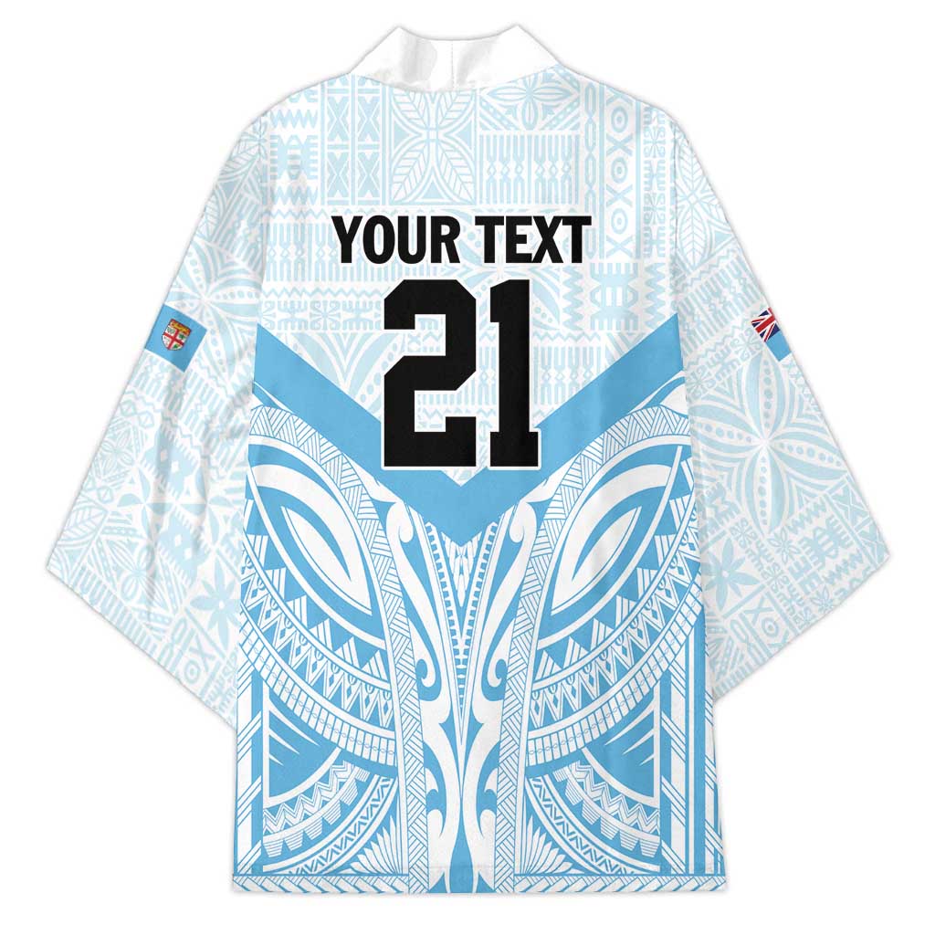 Fiji Football Custom Kimono Bula Boys Go Champions LT9 - Polynesian Pride