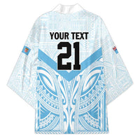 Fiji Football Custom Kimono Bula Boys Go Champions LT9 - Polynesian Pride