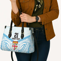 Fiji Football Custom Leather Bag Bula Boys Go Champions LT9 - Polynesian Pride