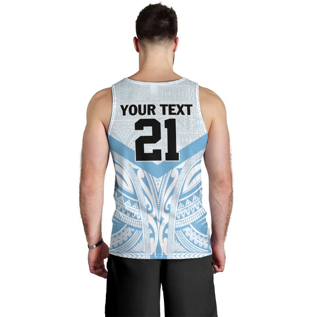 Fiji Football Custom Men Tank Top Bula Boys Go Champions LT9 - Polynesian Pride
