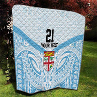 Fiji Football Custom Quilt Bula Boys Go Champions LT9 - Polynesian Pride
