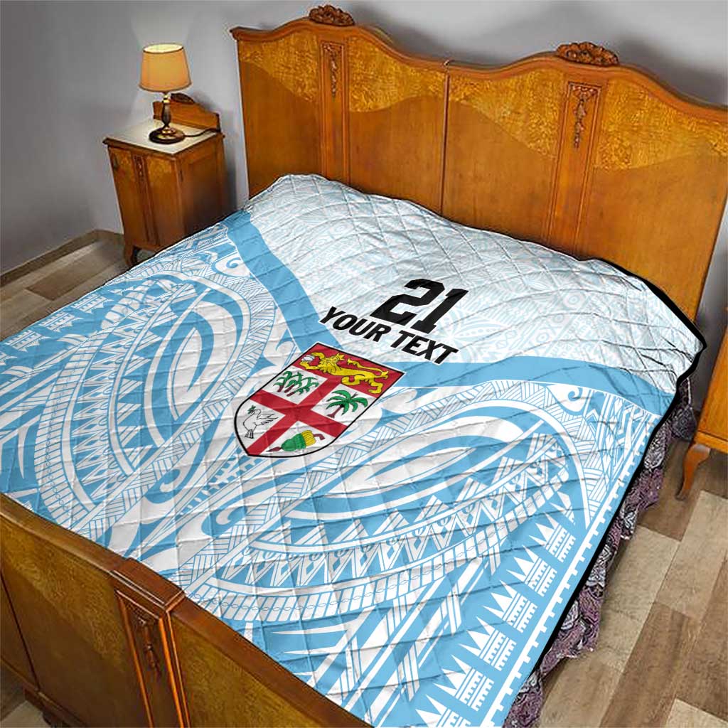 Fiji Football Custom Quilt Bula Boys Go Champions LT9 - Polynesian Pride