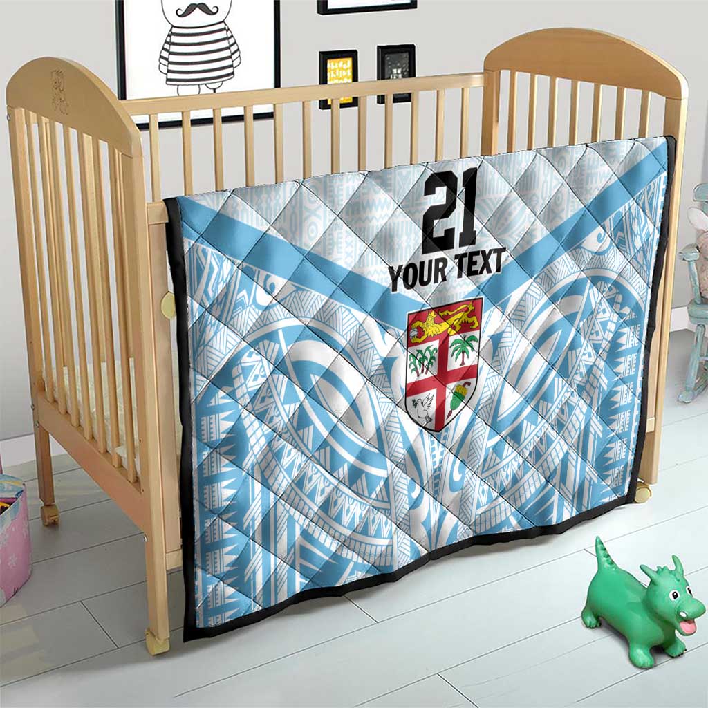 Fiji Football Custom Quilt Bula Boys Go Champions LT9 - Polynesian Pride