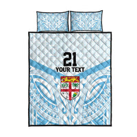 Fiji Football Custom Quilt Bed Set Bula Boys Go Champions LT9 - Polynesian Pride