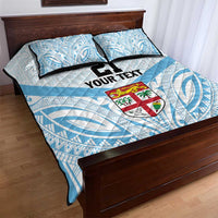 Fiji Football Custom Quilt Bed Set Bula Boys Go Champions LT9 - Polynesian Pride