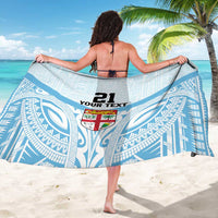 Fiji Football Custom Sarong Bula Boys Go Champions LT9 - Polynesian Pride