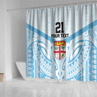 Fiji Football Custom Shower Curtain Bula Boys Go Champions LT9 - Polynesian Pride