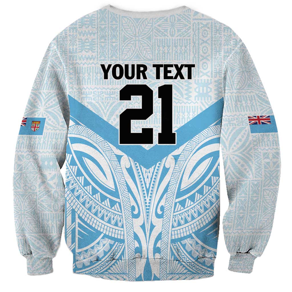 Fiji Football Custom Sweatshirt Bula Boys Go Champions LT9 - Polynesian Pride
