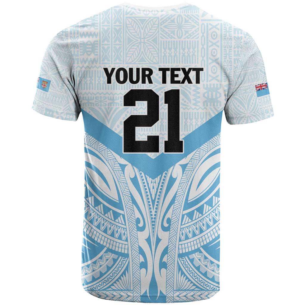 Fiji Football Custom T Shirt Bula Boys Go Champions LT9 - Polynesian Pride