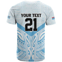 Fiji Football Custom T Shirt Bula Boys Go Champions LT9 - Polynesian Pride