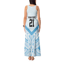 Fiji Football Custom Tank Maxi Dress Bula Boys Go Champions LT9 - Polynesian Pride