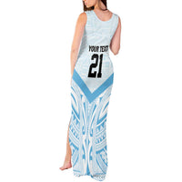 Fiji Football Custom Tank Maxi Dress Bula Boys Go Champions LT9 - Polynesian Pride