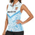 Fiji Football Custom Women Sleeveless Polo Shirt Bula Boys Go Champions