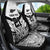 New Zealand Football Custom Car Seat Cover All White Fern Go Champions