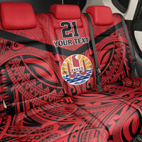 Tahiti Football Custom Back Car Seat Cover Toa Aito Go Champions LT9 - Polynesian Pride