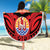 Tahiti Football Custom Beach Blanket Toa Aito Go Champions