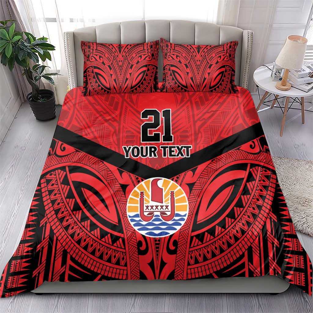 Tahiti Football Custom Bedding Set Toa Aito Go Champions LT9 - Polynesian Pride
