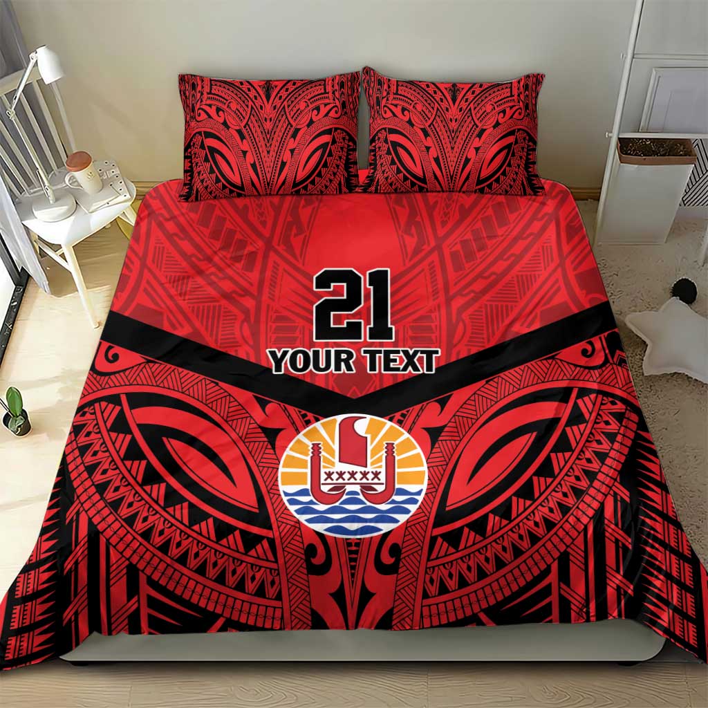 Tahiti Football Custom Bedding Set Toa Aito Go Champions LT9 - Polynesian Pride