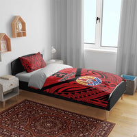 Tahiti Football Custom Bedding Set Toa Aito Go Champions LT9 - Polynesian Pride