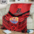 Tahiti Football Custom Blanket Toa Aito Go Champions