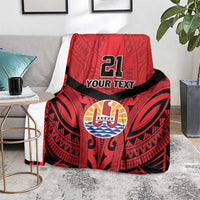 Tahiti Football Custom Blanket Toa Aito Go Champions LT9 - Polynesian Pride