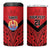 Tahiti Football Custom 4 in 1 Can Cooler Tumbler Toa Aito Go Champions