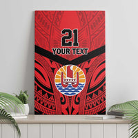 Tahiti Football Custom Canvas Wall Art Toa Aito Go Champions LT9 - Polynesian Pride