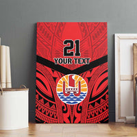 Tahiti Football Custom Canvas Wall Art Toa Aito Go Champions LT9 - Polynesian Pride