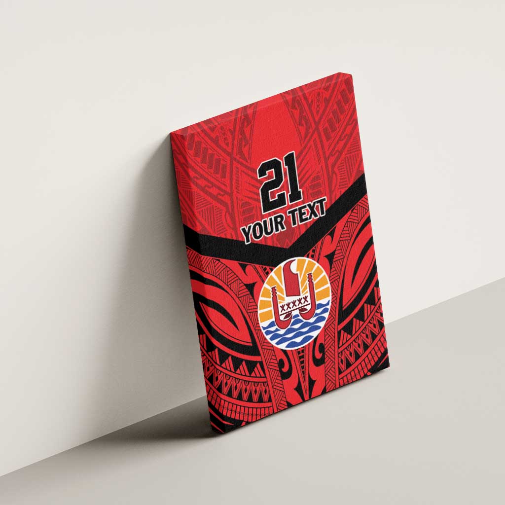 Tahiti Football Custom Canvas Wall Art Toa Aito Go Champions LT9 - Polynesian Pride