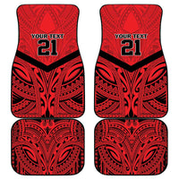 Tahiti Football Custom Car Mats Toa Aito Go Champions LT9 - Polynesian Pride