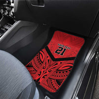 Tahiti Football Custom Car Mats Toa Aito Go Champions LT9 - Polynesian Pride